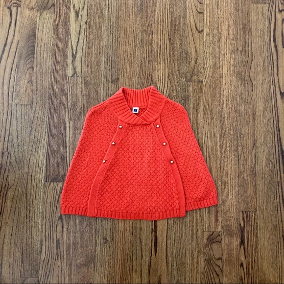 Janie and Jack Sweater Cape, Size 2T - Picture 3 of 7